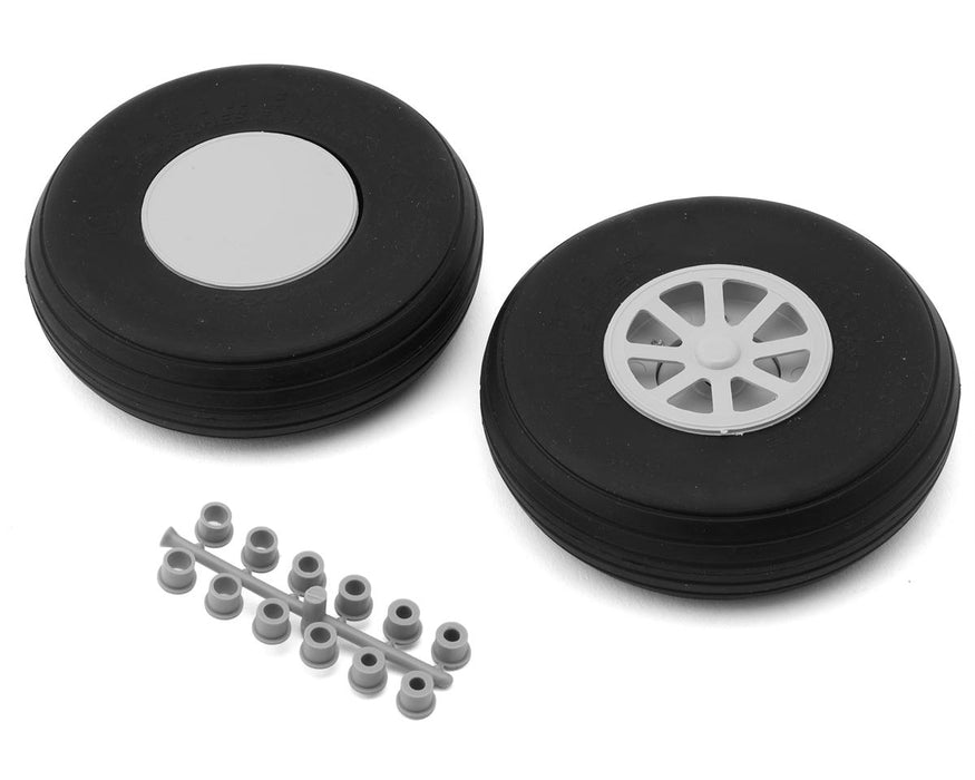 Robart 4.00" Scale Straight Tread Wheels (2)