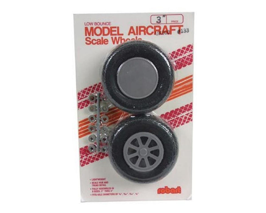 Robart UX300-Scale Diamond Tread Wheels