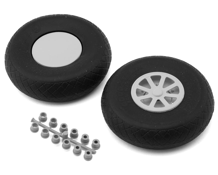 Robart 4.00" Scale Diamond Tread Wheels (2)