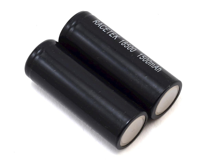 RaceTek 18500 Li-Ion Battery (2) (3.7V/1500mAh)
