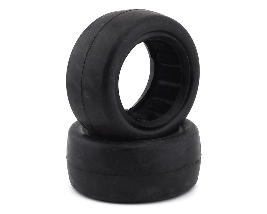 Raw Speed RC "Slick" 2.2" 1/10 Front 4WD Buggy Tires (2) (Clay)