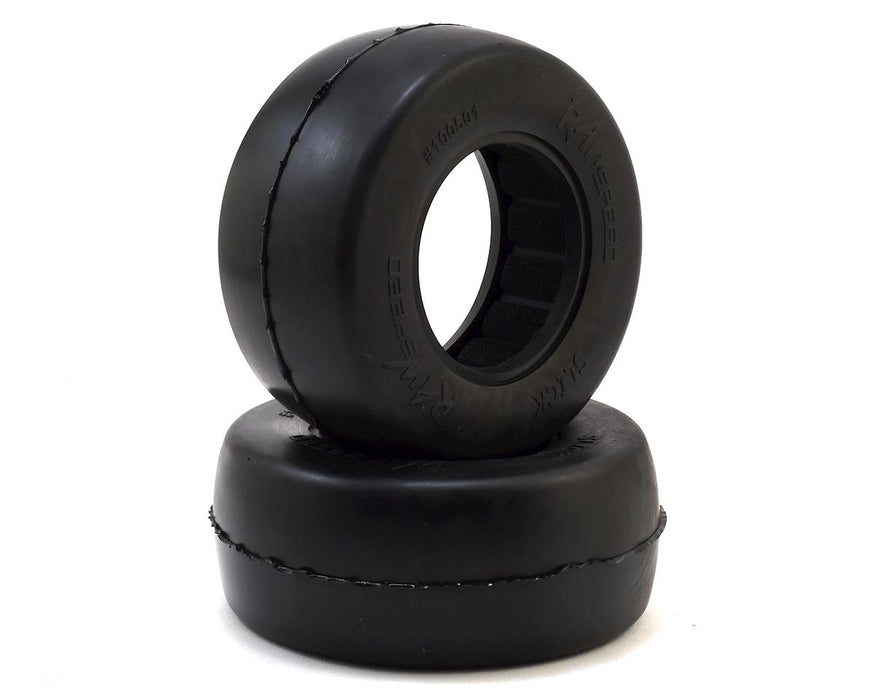 Raw Speed RC Slick Short Course No Prep Drag Racing Tires (2) (Soft)