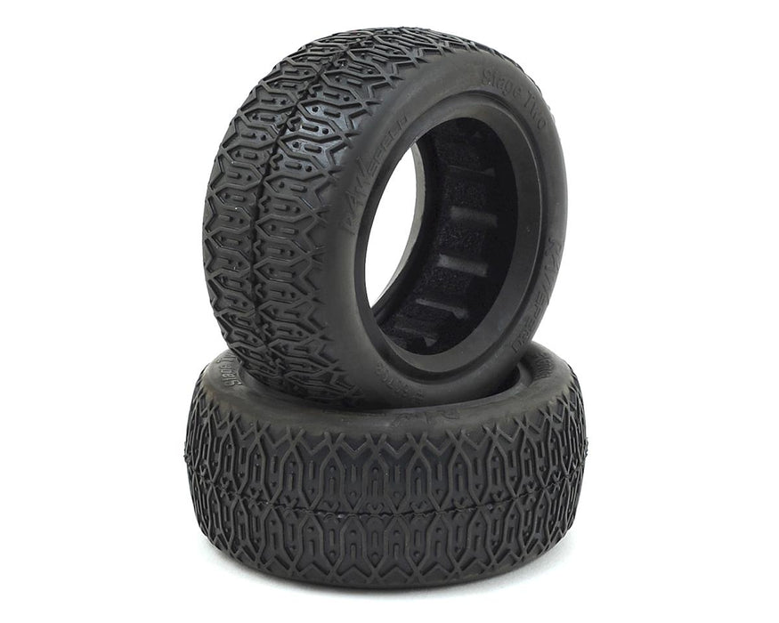 Raw Speed RC Stage Two 2.2" Front 4WD Buggy Tires (2) (Soft)