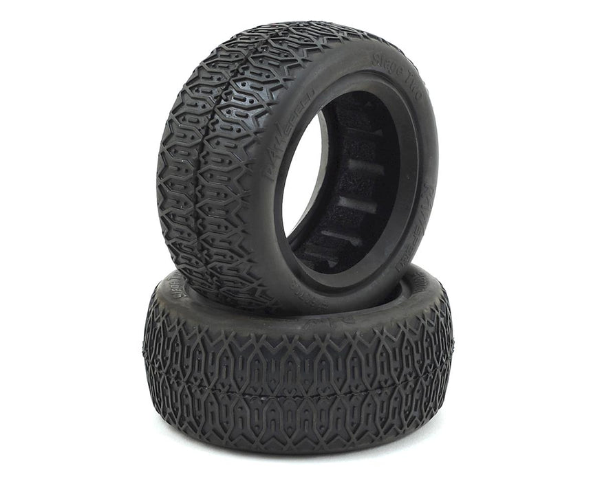 Raw Speed RC Stage Two 2.2" Front 4WD Buggy Tires (2) (Super Soft)