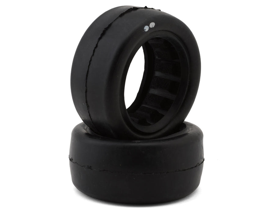 Raw Speed RC Slick 2.2" 1/10 2WD/4WD Front Buggy Tires (2) (Clay)