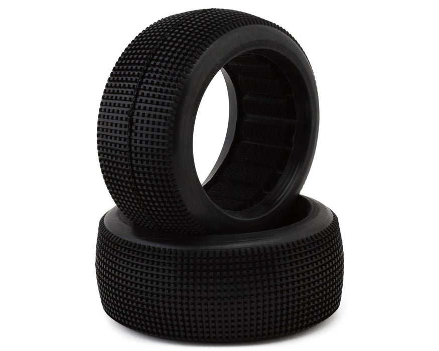 Raw Speed RC Mach One 1/8 Buggy Tires (2) (Clay)