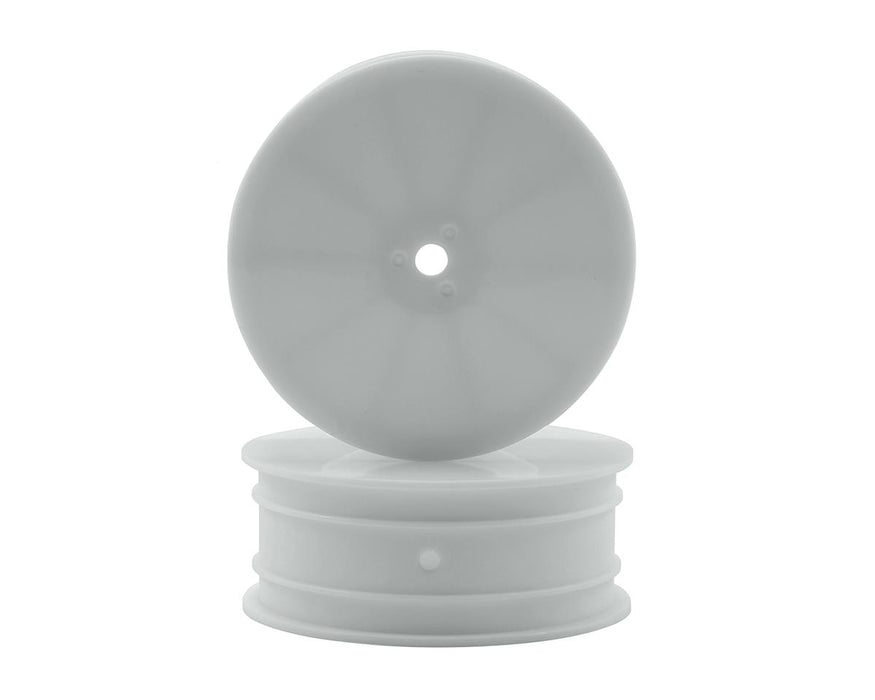Raw Speed RC 2.2" Front Wheels (White) (2) (TLR/D216)