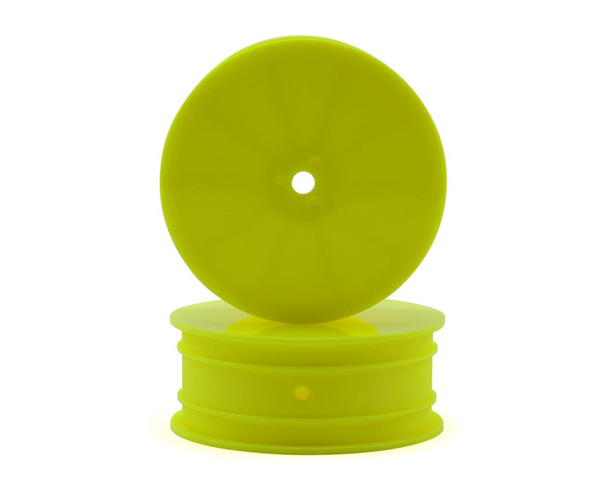 Raw Speed RC 2.2" Front Wheels (Yellow) (2) (TLR/D216)