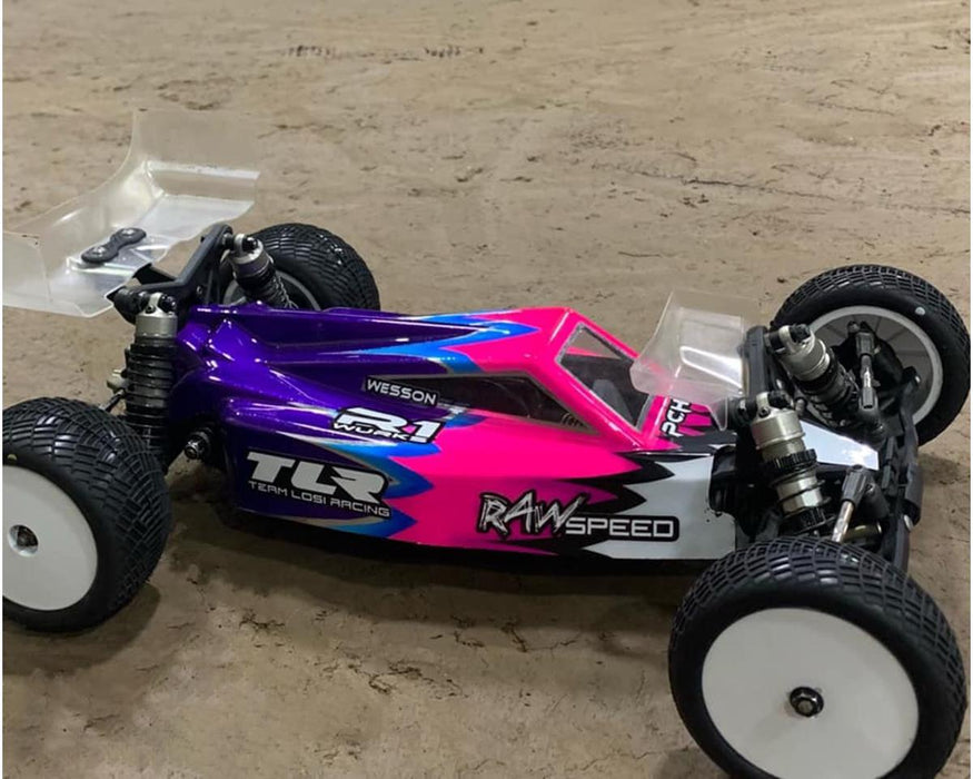 Raw Speed RC TLR 22 5.0 RS-2 1/10 Buggy Body (Lightweight) (Clear)