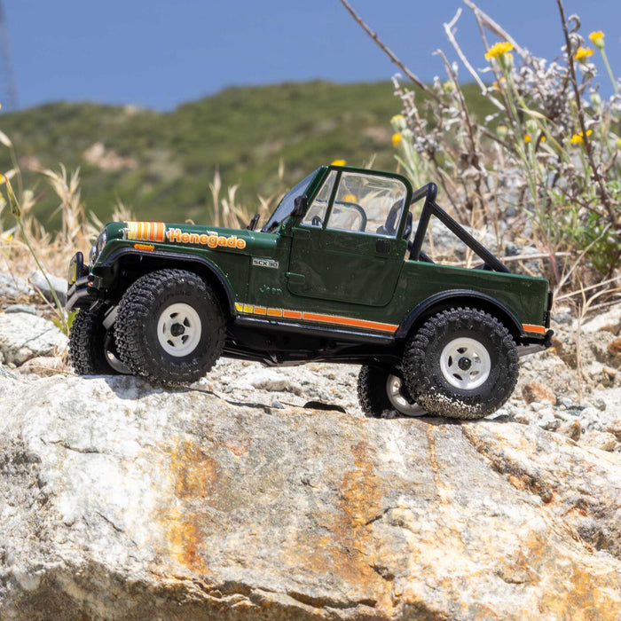 Axial 1/30 SCX30 Jeep CJ-7 Renegade 4X4 RTR - Green