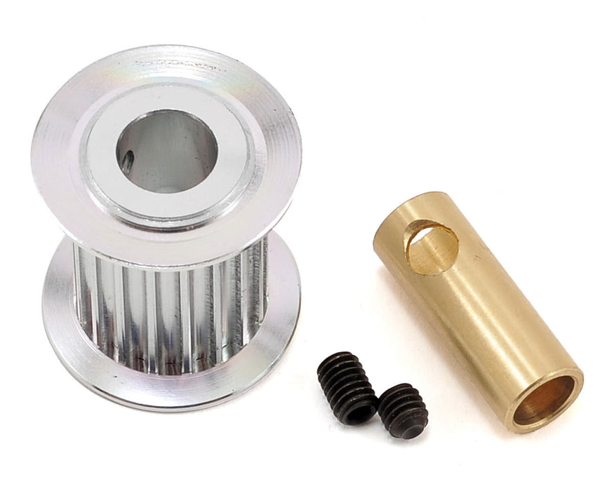 SAB Goblin Aluminum Motor Pulley (18T) (6/8mm Motor Shaft)