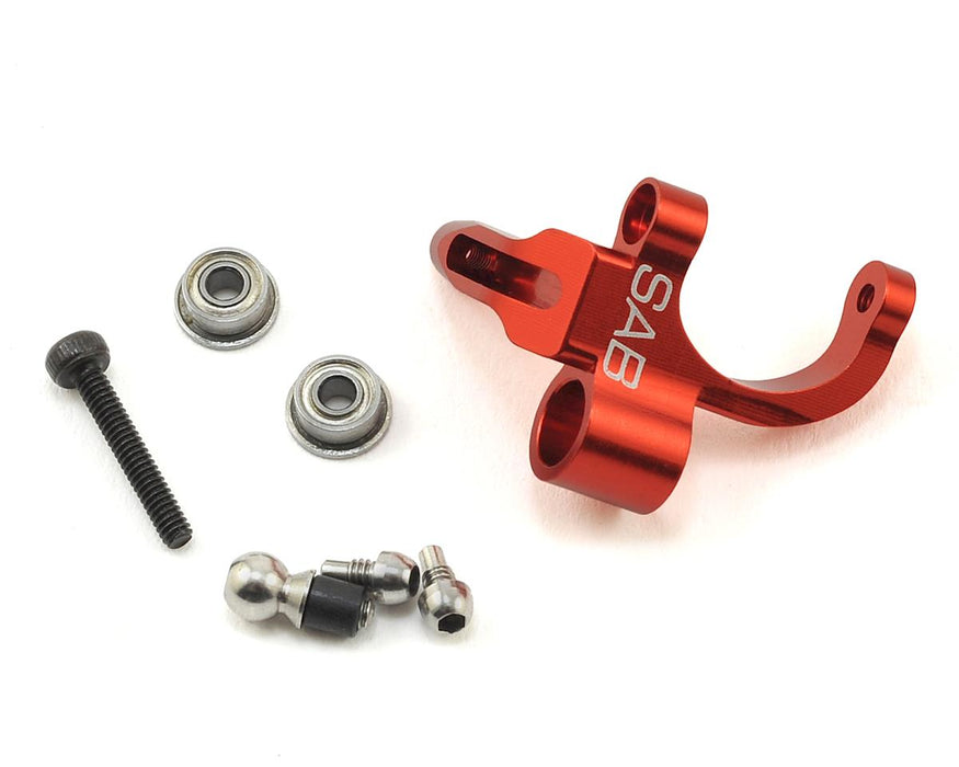 SAB Goblin Aluminum Bell Crank Lever (Red)