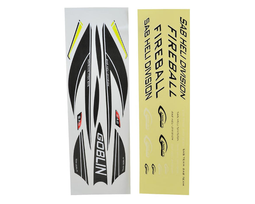 SAB Goblin Fireball Sticker Set (Carbon)
