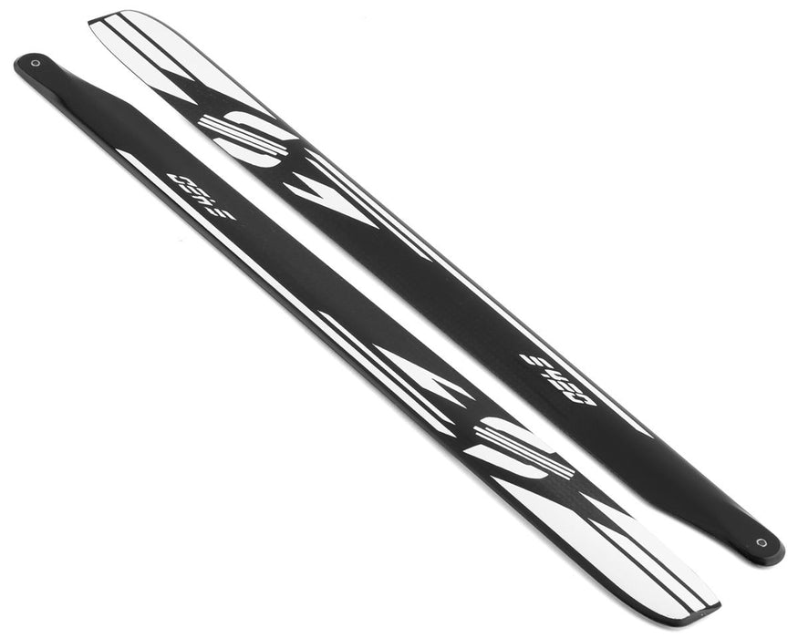 SAB Goblin 420mm "S-Line" Carbon Fiber Main Blade Set (White)