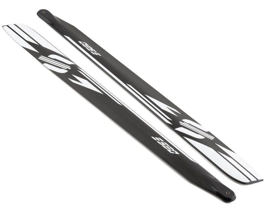 SAB Goblin 580mm "S Line" Carbon Fiber Main Blades (White)