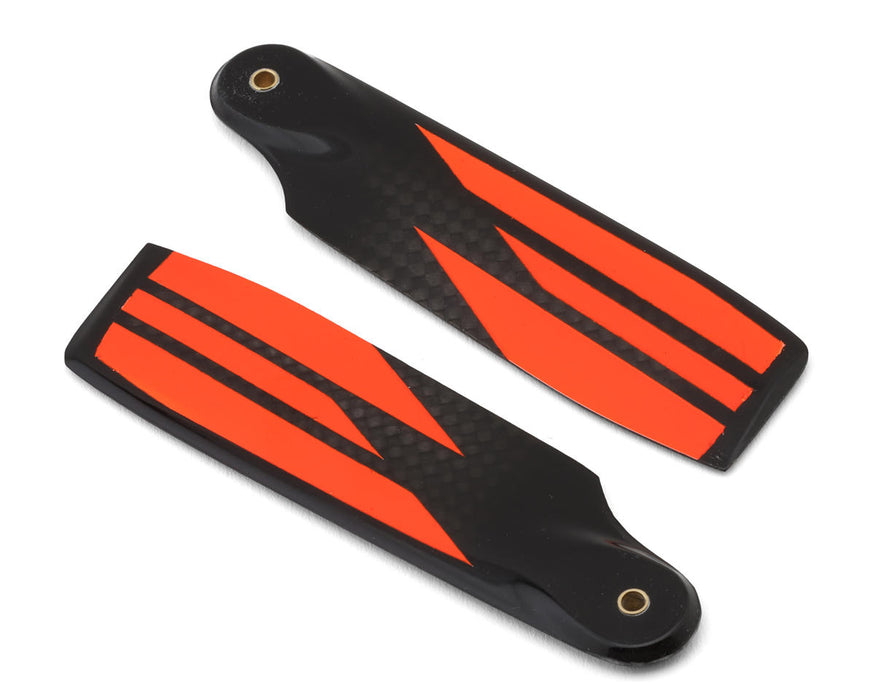 SAB Goblin 95mm "S Line" Carbon Fiber Tail Blades (Orange)