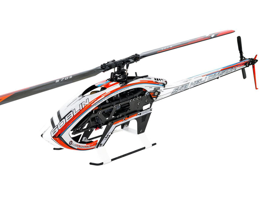 SAB Goblin iLGoblin Piuma Electric 700 Helicopter Kit (Orange/White) (w/Blades)