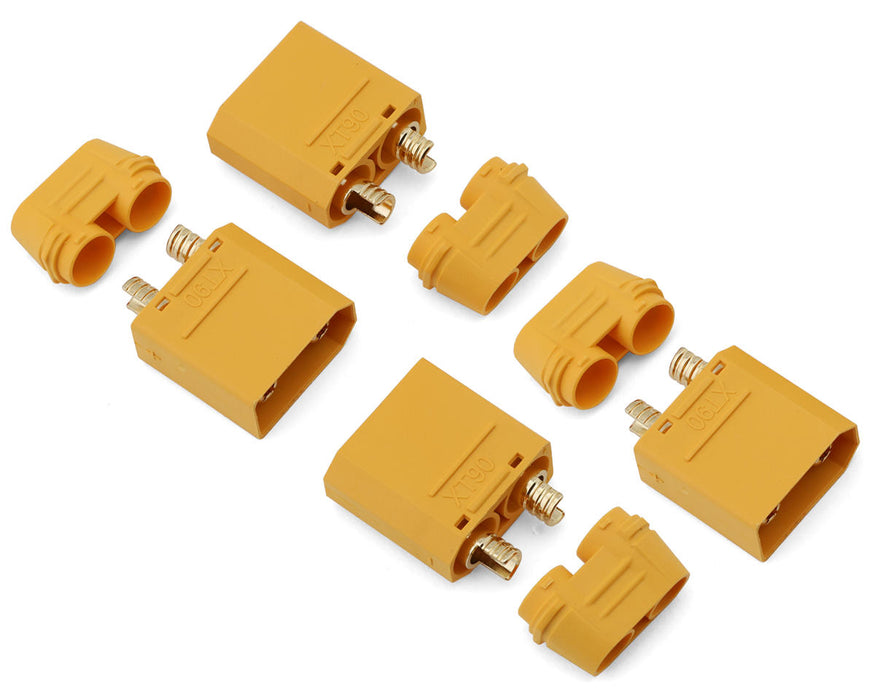 Samix XT90 Connectors (4 Male)