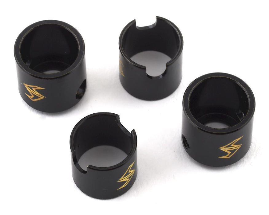 Samix Element Enduro Brass Driveshaft Cups (Black) (4)