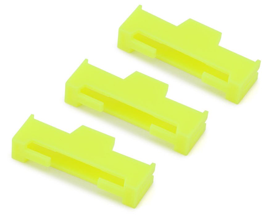Samix Futaba & JR Connectors Leads Locking Jig (3) (Neon Yellow)