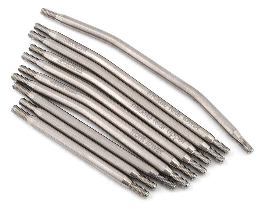 Samix SCX10 II 305mm High Clearance Titanium Link Kit (10)