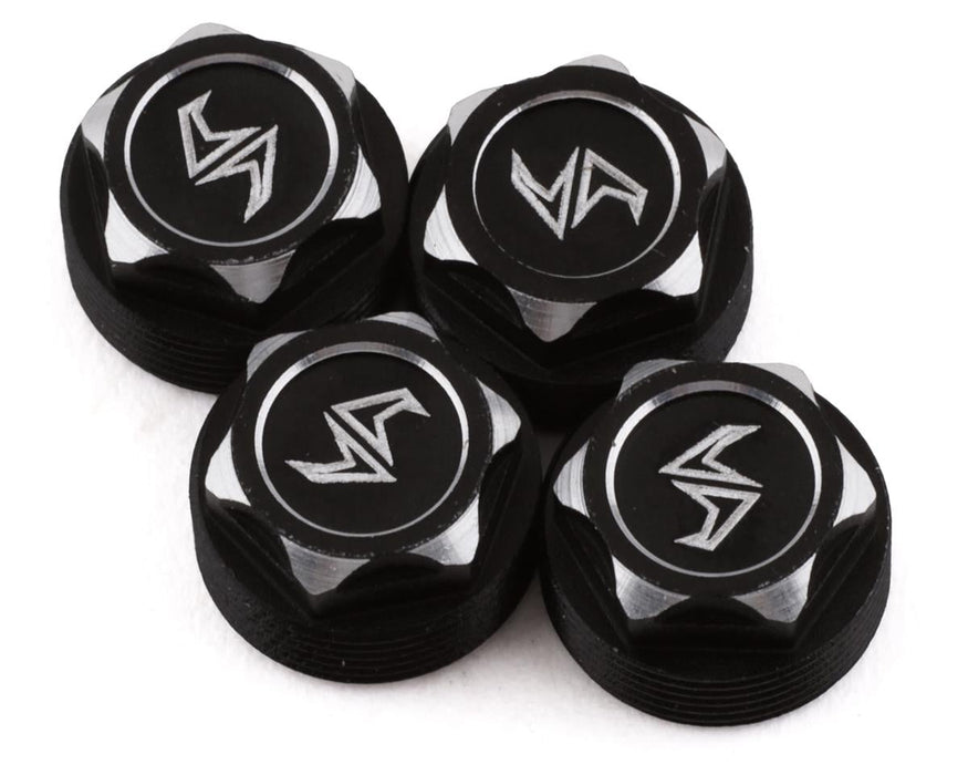 Samix SCX24 Aluminum Scale Wheel Hub (Black) (4)