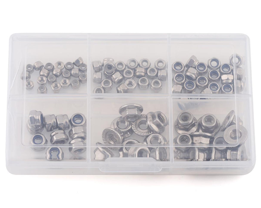 Samix Stainless Steel Lock Nut Set w/Storage Box (90)