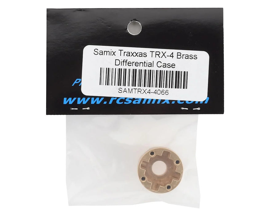 Samix Brass Differential Case for Traxxas TRX-4 (Gold) (17g)