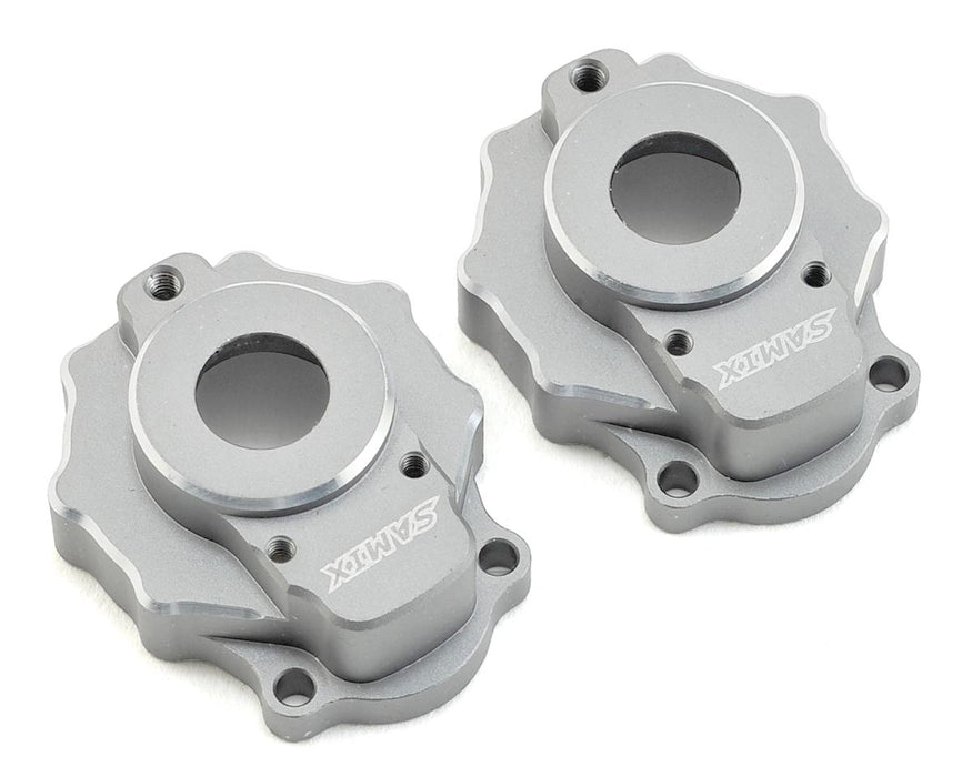 Samix Aluminum Portal Cover for Traxxas TRX-4 (Silver)