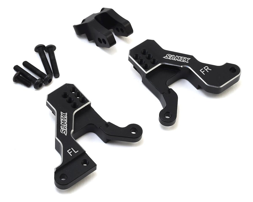 Samix Aluminum Front Shock Plate for Traxxas TRX-4 (Black)