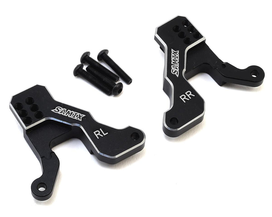 Samix Aluminum Rear Shock Plate for Traxxas TRX-4 (Black)