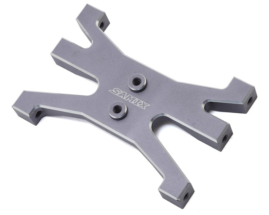 Samix Aluminum Rear Chassis Brace for Traxxas TRX-4 (Grey)