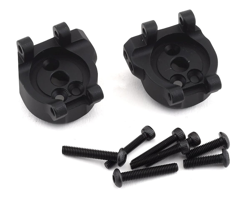 Samix Aluminum Rear Hub Carriers for Traxxas TRX-4 (Black)