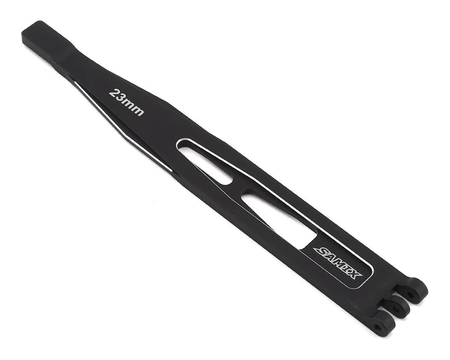 Samix Aluminum Battery Strap for Traxxas TRX-4 (Black)