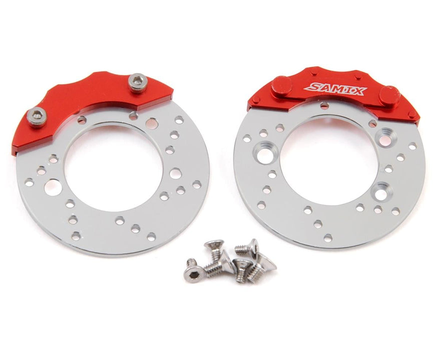 Samix Scale Brake Rotors & Calipers for Traxxas TRX-4 (2)