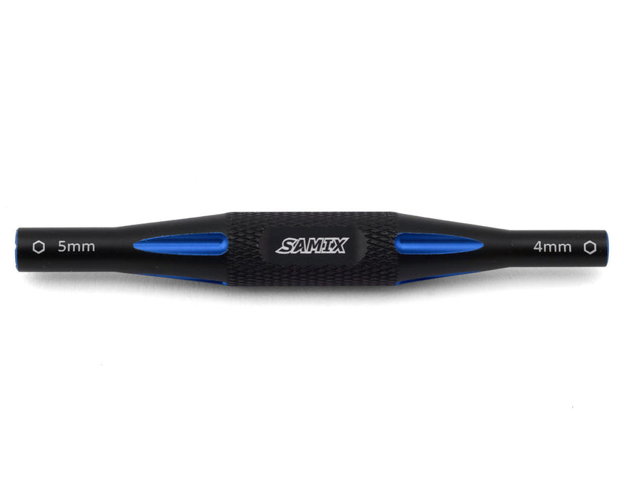 Samix Aluminum Wheel Nut Wrench (4mm/5mm) (Blue)