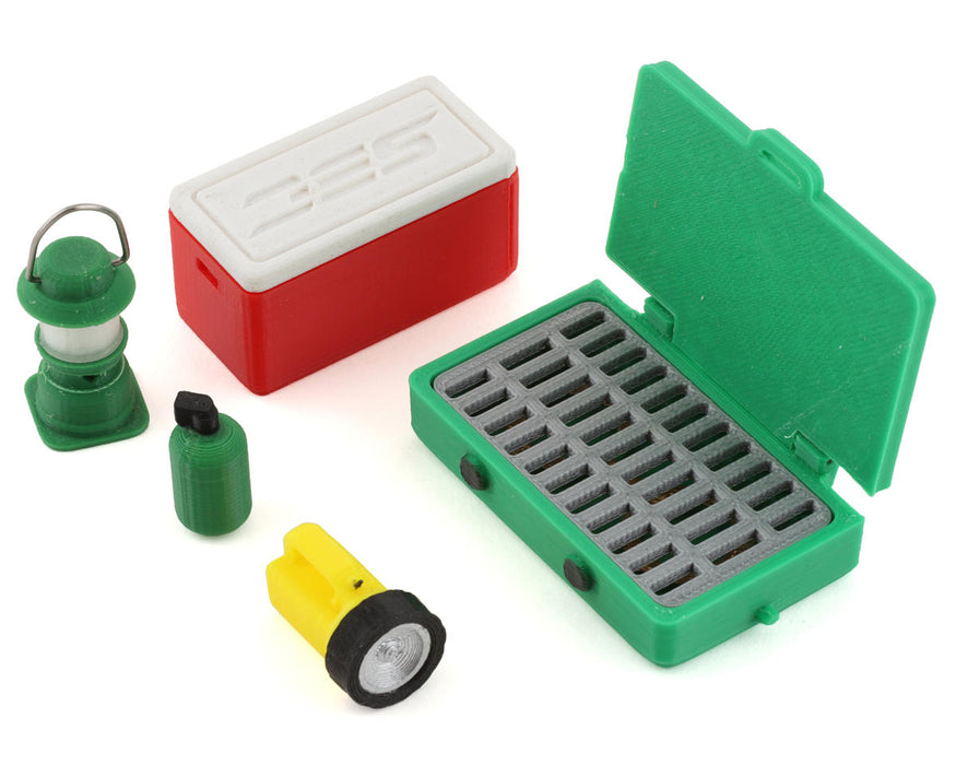 Scale By Chris Camping Pack (5) (Camp Stove, Lantern, Flashlight, Small Red Ice