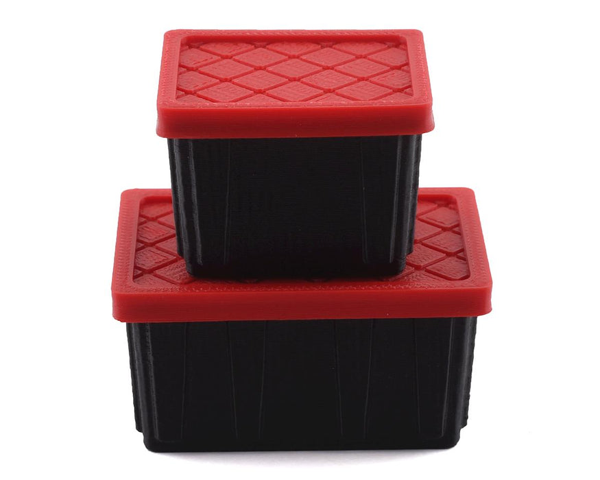 Scale By Chris HD Tote Bundle Pack w/Red Lid