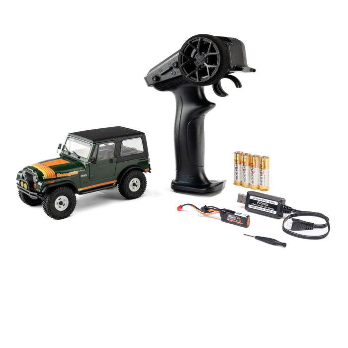 Axial 1/30 SCX30 Jeep CJ-7 Renegade 4X4 RTR - Green