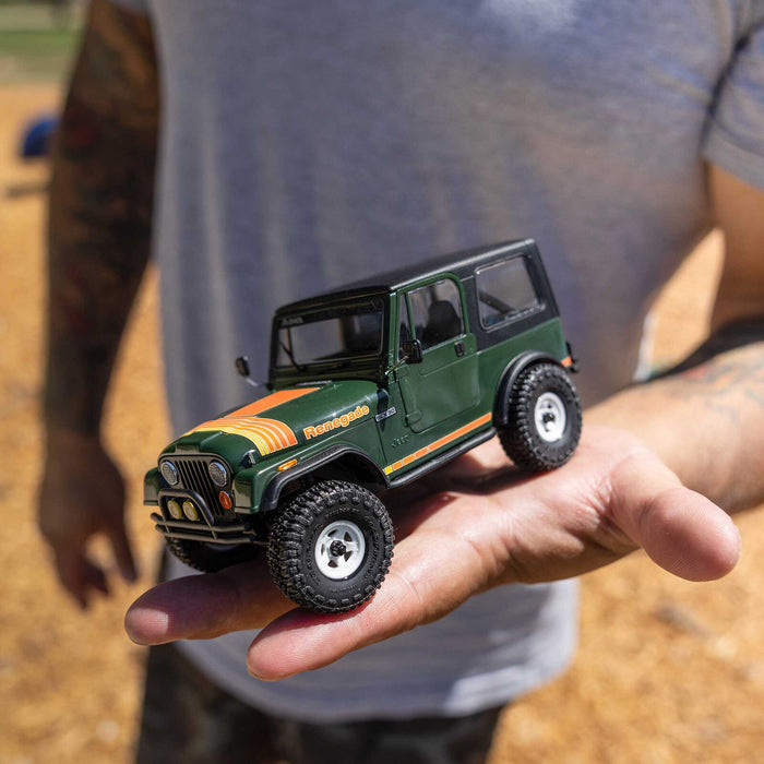 Axial 1/30 SCX30 Jeep CJ-7 Renegade 4X4 RTR - Green