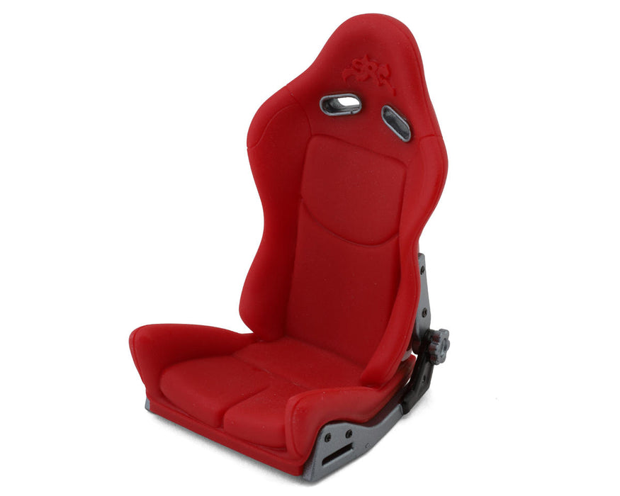 Sideways RC 1/10 Scale Bucket Seat 6 (Red)