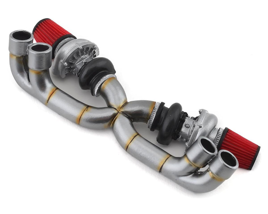 Sideways RC Scale Drift Full Exhaust Turbo Kit