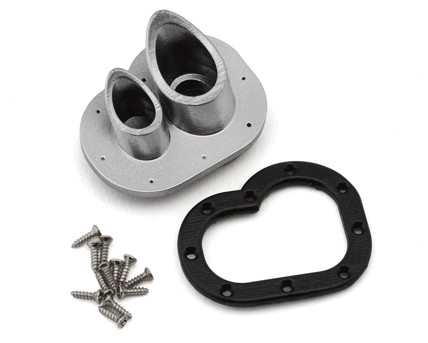 Sideways RC 1/10 Scale Drift Composite Pipe Exhaust Tip (Type HP5)