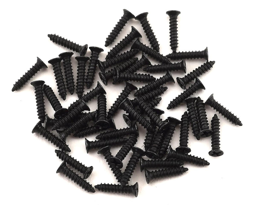 Sideways RC Scale Drift M1.2 Body Panel Screw (Black) (50)