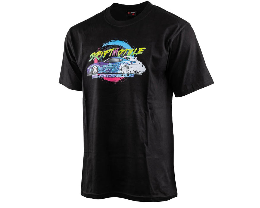 Sideways RC T-Shirts V4 (Black) (XL)