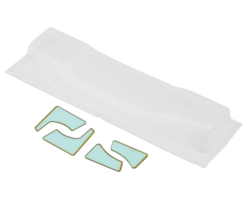 Sideways RC 1/10 Scale Drift Polycarbonate 188mm Rear Wing (Clear) (Style 3)