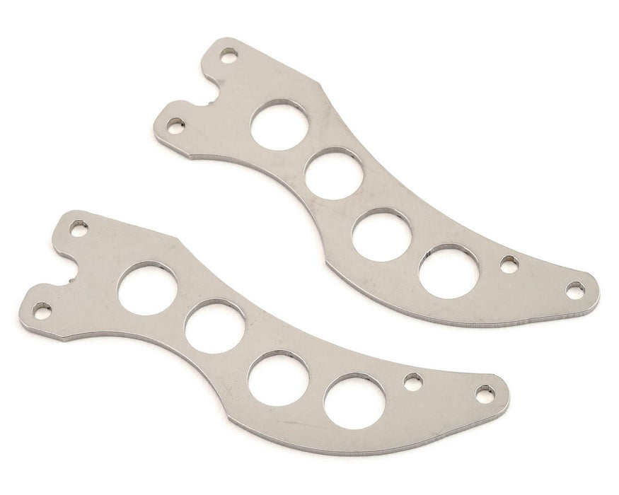 Sideways RC Scale Drift Custom Wing Mount (Silver) (Style 11)