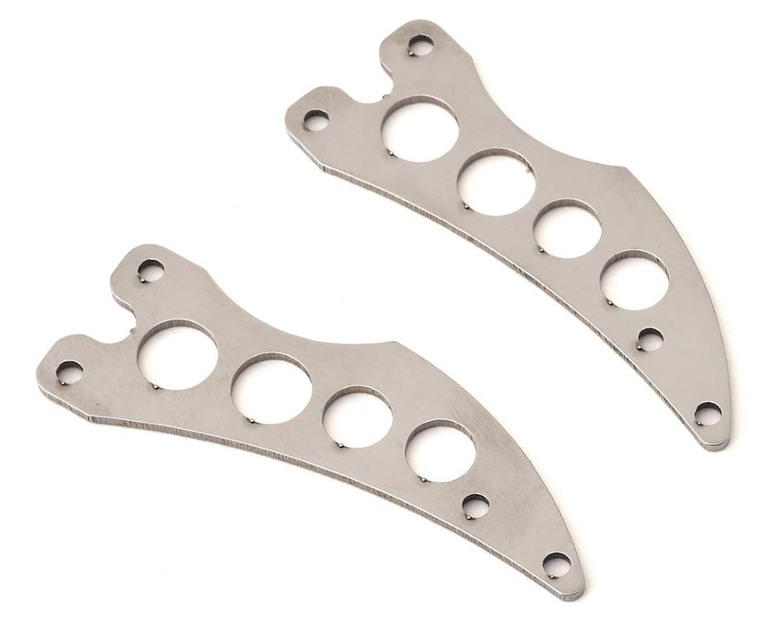 Sideways RC Scale Drift Custom Wing Mount (Silver) (Style 1)