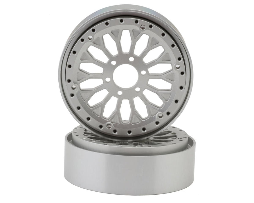 Reefs RC SHIELD 2.2 Aluminum Beadlock Wheels w/Hubs (2)