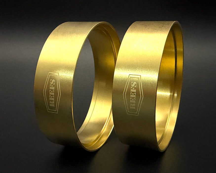 Reefs RC 2.2" Brass Inner Bead-Lock Wheel Clamping Rings (2) (78.8g)